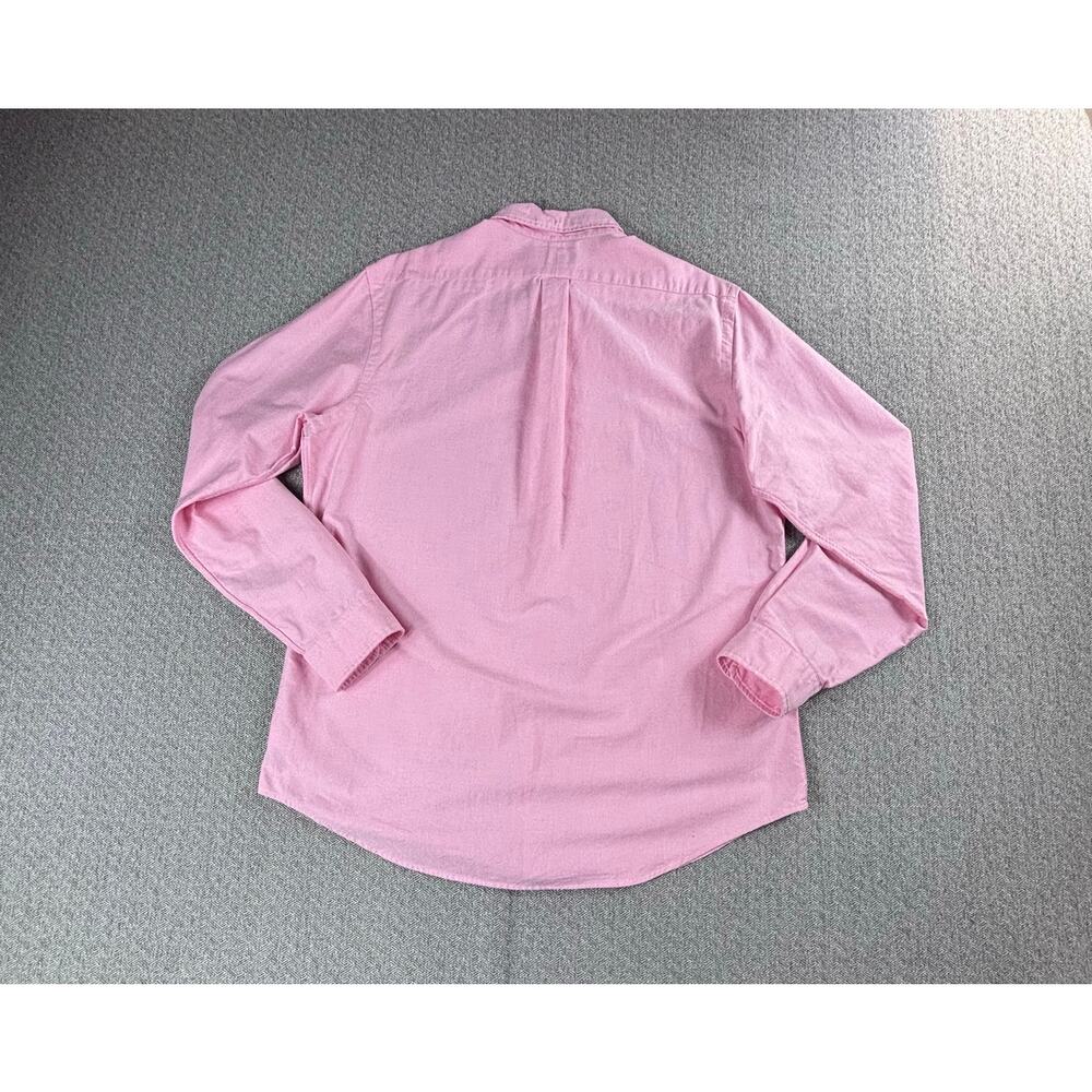 Polo Ralph Lauren Men's Sz LG Classic Button Down Polo Pink with Pony - Picture 9 of 14